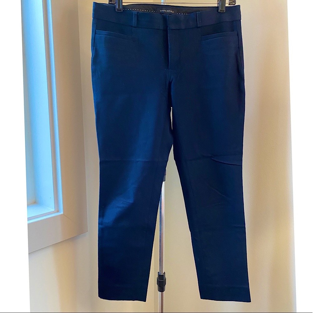 Banana Republic Sloan Navy Trousers